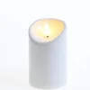 MARELIDA LED Kerze Für Außen Balkon Terrasse Garten 3D Flamme Flackernd Timer H 12,5cm* Kerzen