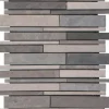 Marmormosaik Black Grey Creme 30,5 cm x 30,5 cm