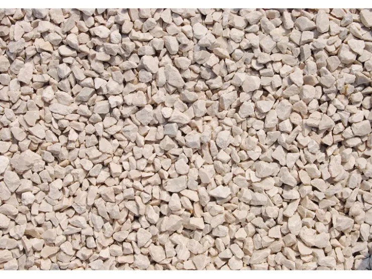 Scherf Marmorsplitt Chateau-Beige 8 - 12 mm 25 kg PE-Sack