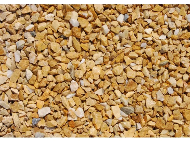 Scherf Marmorsplitt Gold-Ocker 8 - 12 mm 1000 kg Big-Bag* Zimmerbrunnen