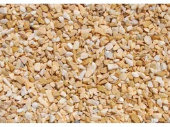Scherf Marmorsplitt Siena-Gelb 9 - 12 mm 25 kg PE-Sack* Zimmerbrunnen
