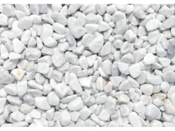 Scherf Marmorzierkiesel Carrara Weiß 16 - 25 mm 10 kg PE-Sack