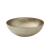 matches21 HOME&HOBBY Pflanzschale für Draussen in Champagner Beige 25 x 9 cm* Vogeltränken