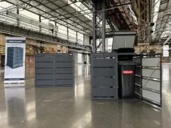 MBOX24 Classic Mülltonnenbox für 4 Mülltonnen (240L) aus Verzinktem Stahl 4er Metall Mülltonnenverkleidung in Anthrazit Robust & Wetterfest* Aufbewahrung