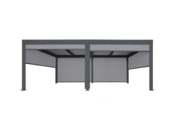 MCW Alu Pergola L41 mit 6x Seitenwand 3x6m* Insektenschutz