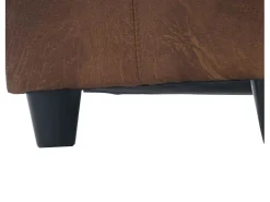 MCW Aufbewahrungs-Truhe Kriens Stoff/Textil 45x114x45cm Wildlederimitat* Aufbewahrung