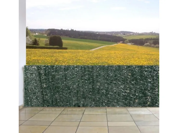 MCW Balkonsichtschutz N77 300x150cm Tanne - 300x150cm Tanne Dunkel* Bastelzubehör