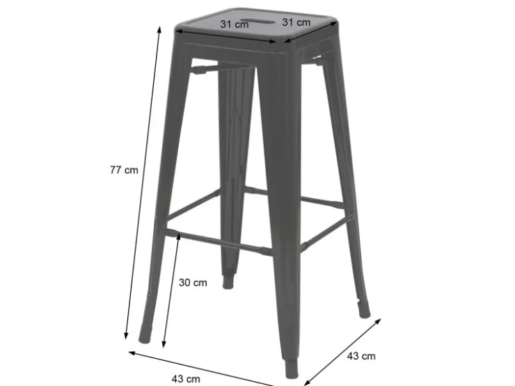 MCW Barhocker A73 2er-Set* Hocker