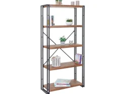 MCW Bücherregal A27 5 Ebenen -Optik* Bücherregale