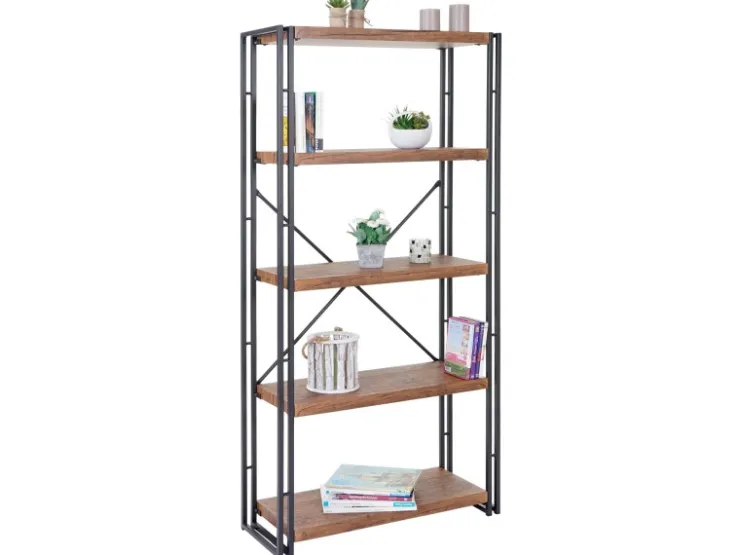 MCW Bücherregal A27 5 Ebenen -Optik* Bücherregale