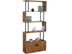 MCW Bücherregal A27 mit Tür -Optik* Bücherregale