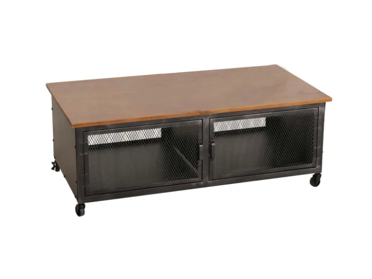 MCW Couchtisch N28 Schwarz Braun* Möbelserien