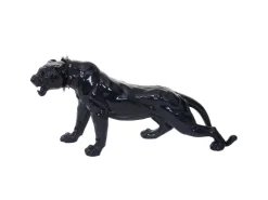 MCW Deko Figur Panther mit Halsband mit Halsband