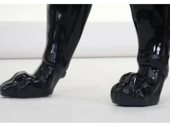 MCW Deko Figur Panther mit Halsband mit Halsband