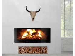 MCW Deko Schädel 45cm T454 Stier Naturfarben* Dekorative Figuren