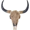 MCW Deko Schädel T454 Longhorn Tribal* Dekorative Figuren