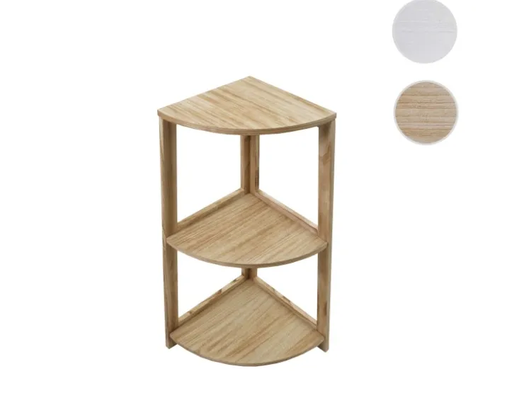 MCW Eckregal K44 Naturbraun* Holzregale