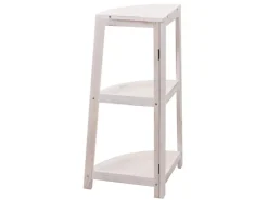MCW Eckregal K44 Shabby Weiß