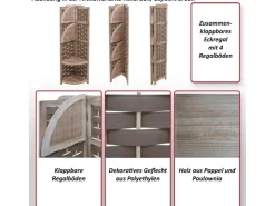 MCW Eckregal K85 Geflecht Anthrazit* Eckregale