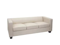 MCW 3er Sofa Lille Kunstleder