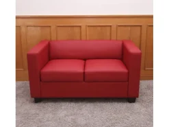 MCW 2er Sofa Lille Rot