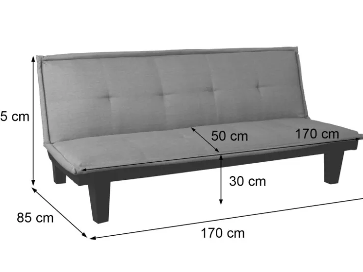 MCW 3er-Sofa C87 Textil