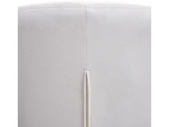 MCW Esszimmerstuhl F18 6er-Set Samt Creme-Weiß Goldene Beine
