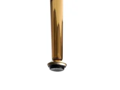 MCW Esszimmerstuhl F18 6er-Set Samt Goldene Beine