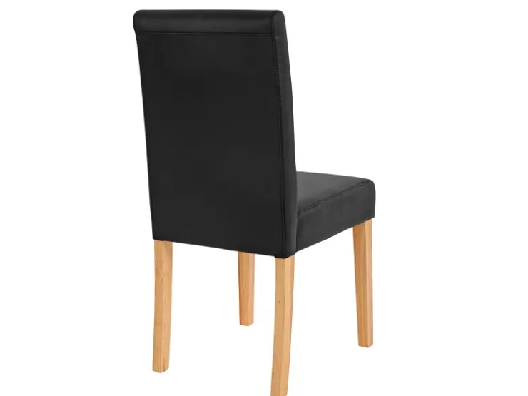 MCW Esszimmerstuhl Littau 4er-Set Kunstleder Helle Beine* Stühle