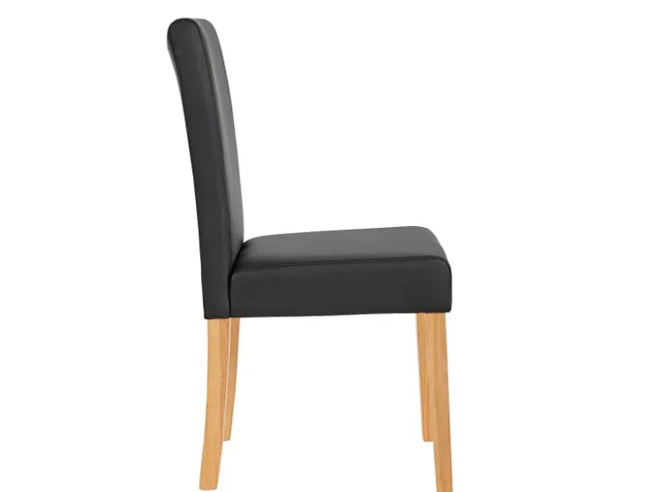 MCW Esszimmerstuhl Littau 4er-Set Kunstleder Helle Beine* Stühle