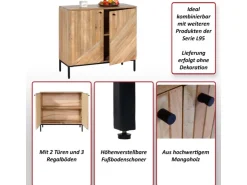 MCW Highboard L95 86x90x43cm