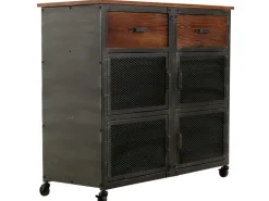 MCW Kommode N28 Schwarz Braun* Möbelserien