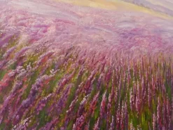 MCW Ölgemälde Blumenfeld Handgemalt