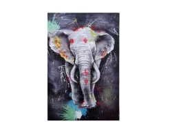 MCW Ölgemälde Elefant H25 Handgemalt 150x100cm