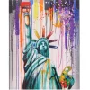 MCW Ölgemälde Freiheitsstatue Handgemalt* Wanddekoration