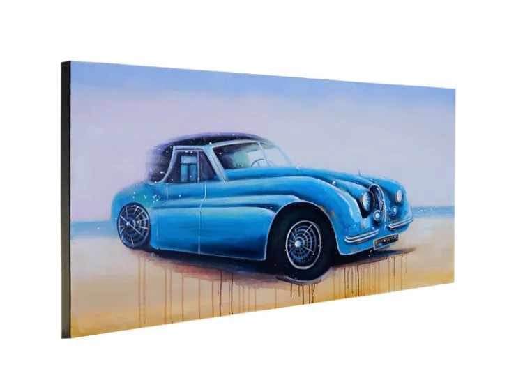 MCW Ölgemälde Oldtimer Handgemalt* Wanddekoration
