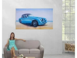 MCW Ölgemälde Oldtimer Handgemalt* Wanddekoration