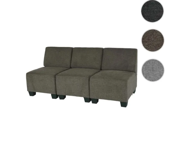 MCW Modular 3-Sitzer Sofa Couch Moncalieri ohne Armlehnen* Sofas