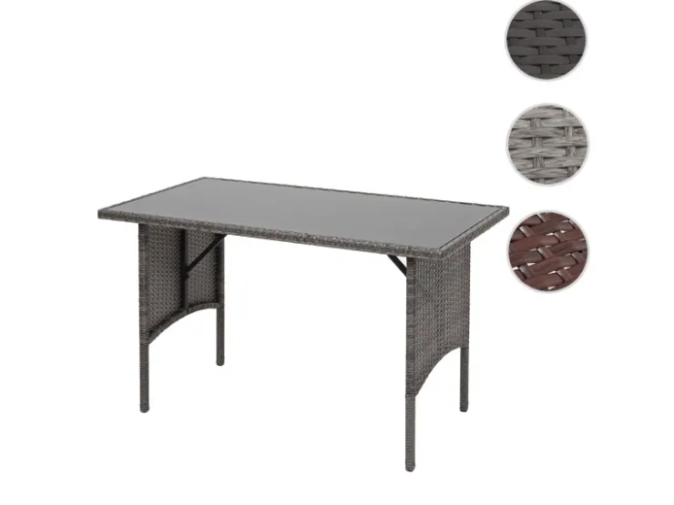 MCW Poly-Rattan Esstisch G16* Möbelserien
