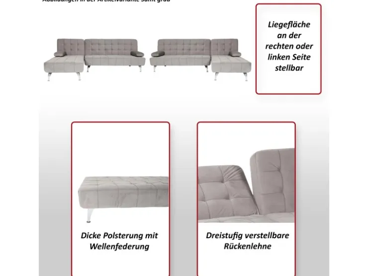 MCW Schlafsofa K22 Samt* Sofas