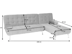 MCW Schlafsofa K22 Samt* Sofas