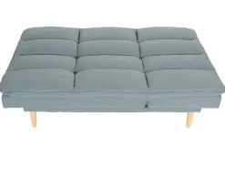 MCW Schlafsofa M79 Stoff/Textil Blau-Grau* Sofas