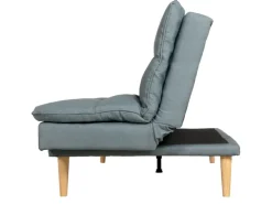 MCW Schlafsofa M79 Stoff/Textil Blau-Grau* Sofas