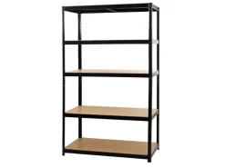 MCW Schwerlastregal E33 Schwarz 200x120x60cm* Schwerlastregal