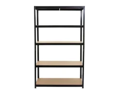 MCW Schwerlastregal E33 Schwarz 200x120x60cm* Schwerlastregal