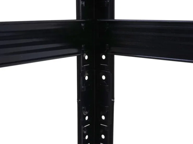 MCW Schwerlastregal E33 Schwarz 200x120x60cm* Schwerlastregal