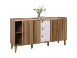 MCW Sideboard M48 Schubladen Weiß