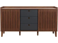 MCW Sideboard M48 -Optik Schubladen Dunkelgrau* Sideboards