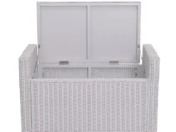 MCW Sitzbank Genua Rattan Staufach