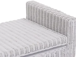 MCW Sitzbank Genua Rattan Staufach